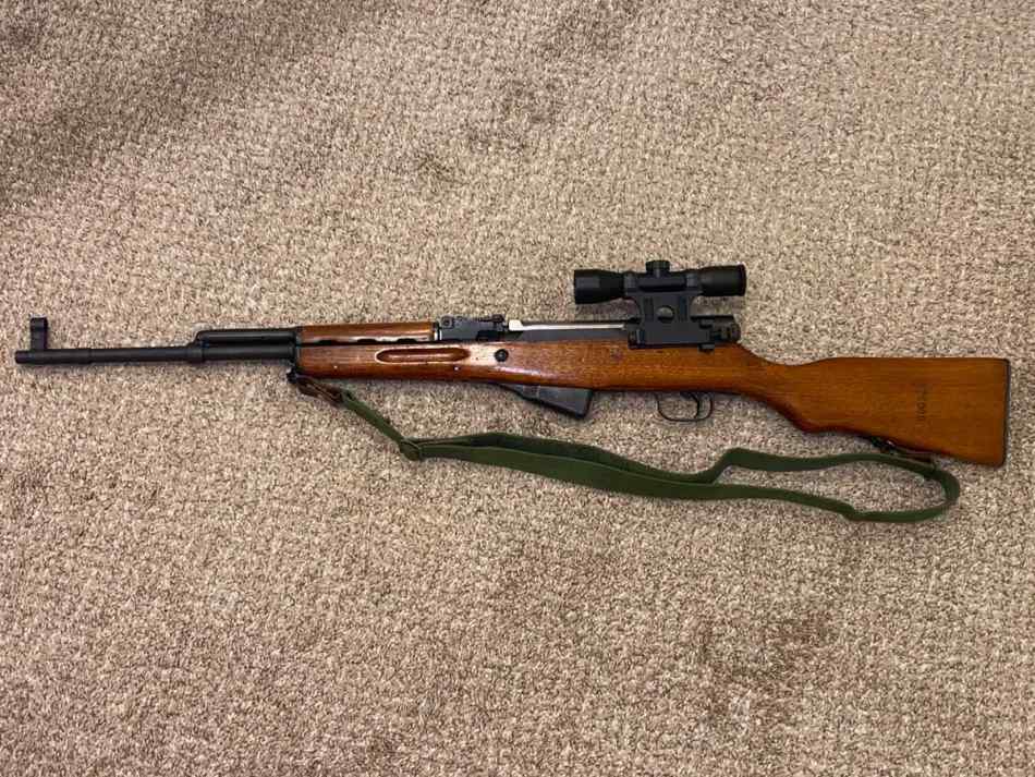 Chinese SKS with the scope.