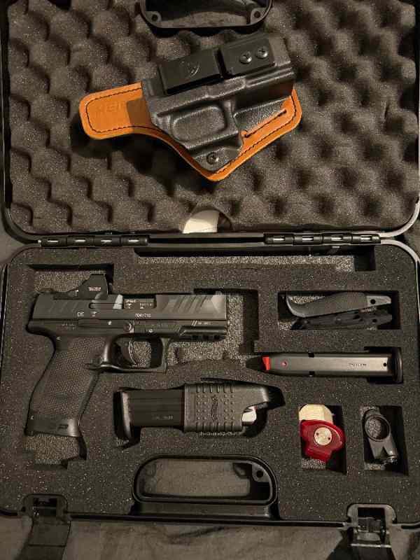 Walther PDP w/ Holosun SCS Solar Green MOA $600